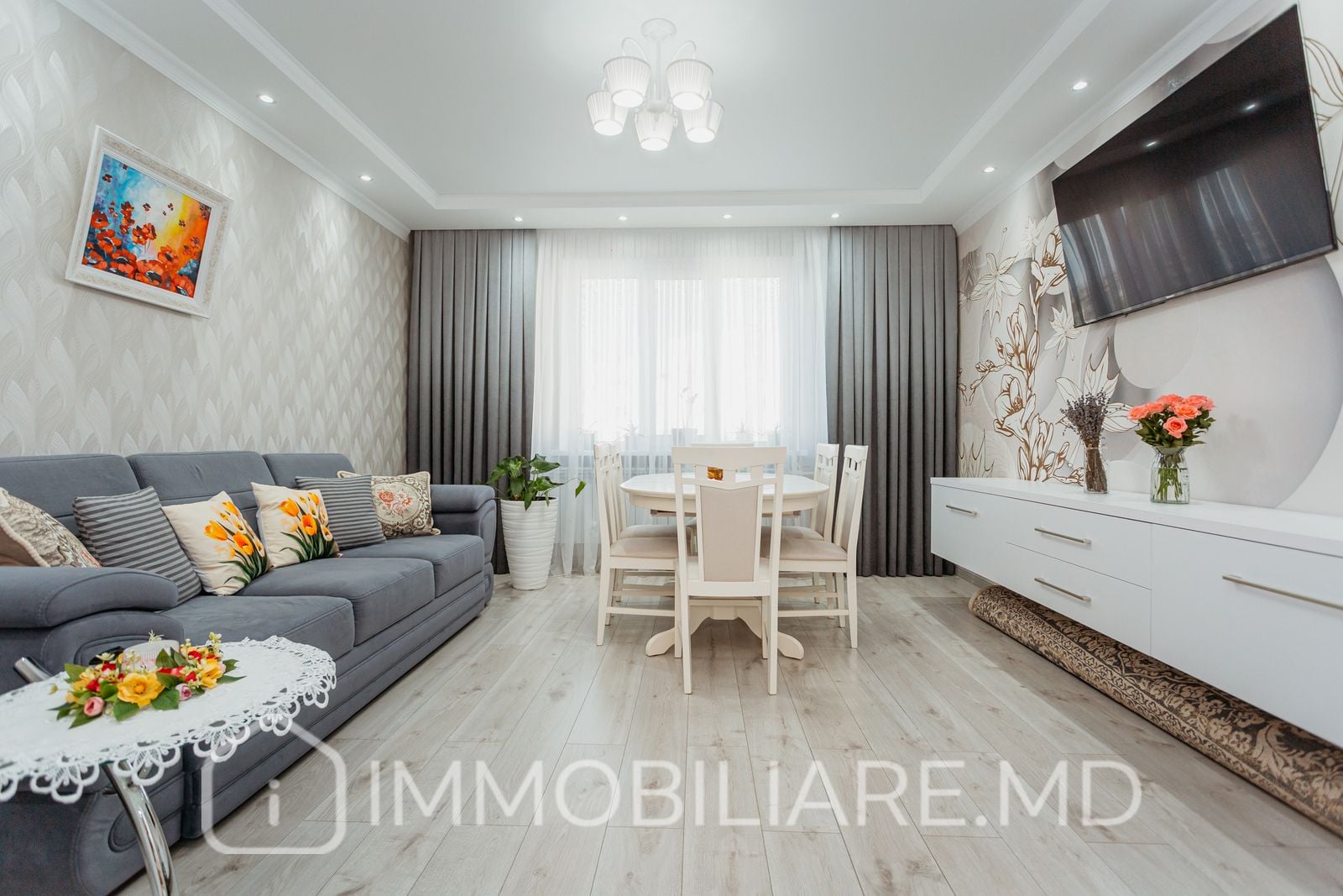 Apartament cu 3 camere, sect. Buiucani  - Photo 1