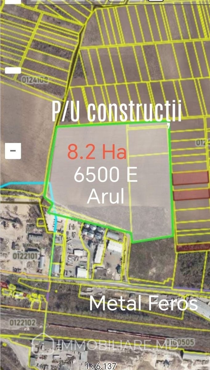 Teren pentru construcție, com. Ghidighici  - Photo 1